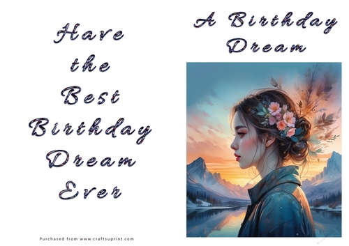 NCJP - A Birthday Dream Portrait
