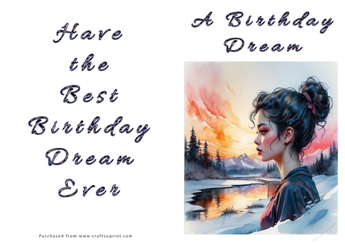 NCJP - A Birthday Dream Portrait
