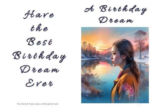NCJP - A Birthday Dream Portrait