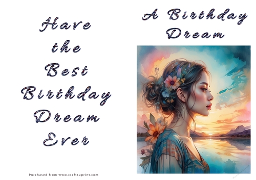 NCJP - A Birthday Dream Portrait