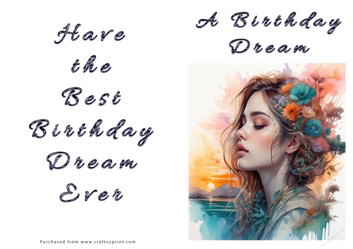 NCJP - A Birthday Dream Portrait