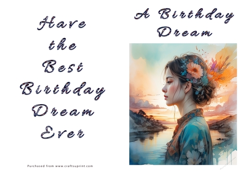 NCJP - A Birthday Dream Portrait