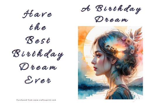 NCJP - A Birthday Dream Portrait