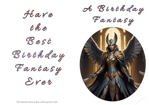 NCJP - A Birthday Fantasy Harpy Portrait