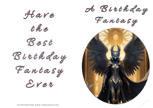 NCJP - A Birthday Fantasy Harpy Portrait