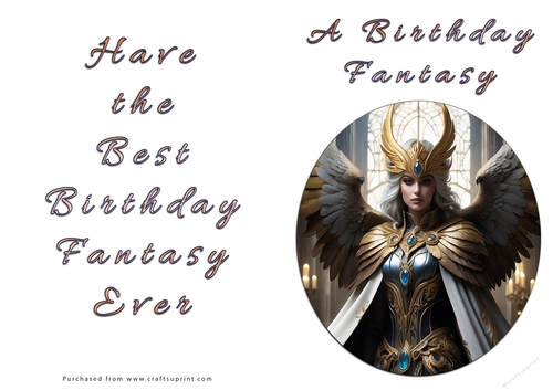 NCJP - A Birthday Fantasy Harpy Portrait