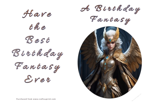 NCJP - A Birthday Fantasy Harpy Portrait