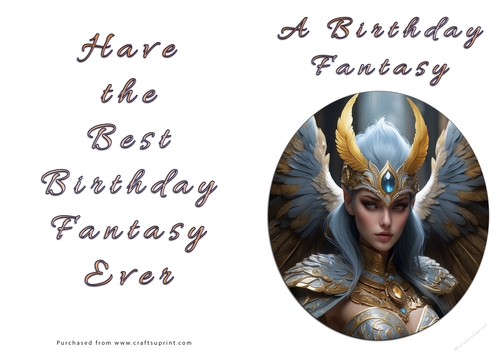 NCJP - A Birthday Fantasy Harpy Portrait