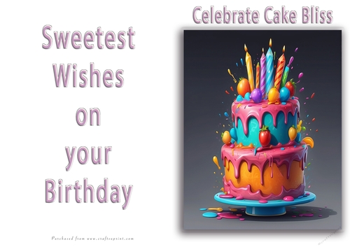 NCJP - A Birthday Fantasy Cake