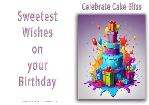 NCJP - A Birthday Fantasy Cake