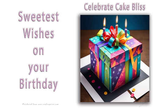 NCJP - A Birthday Fantasy Cake