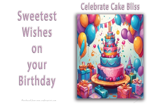 NCJP - A Birthday Fantasy Cake