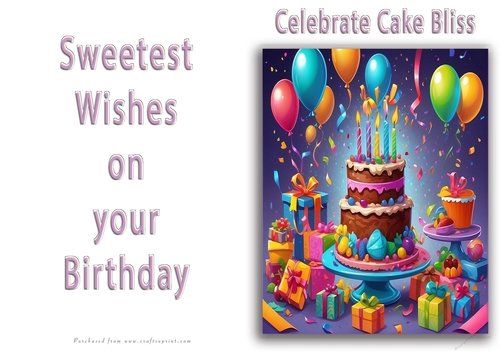 NCJP - A Birthday Fantasy Cake