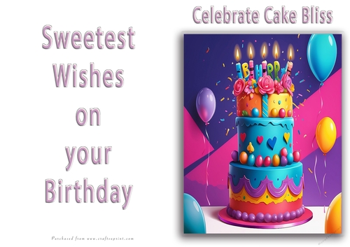 NCJP - A Birthday Fantasy Cake
