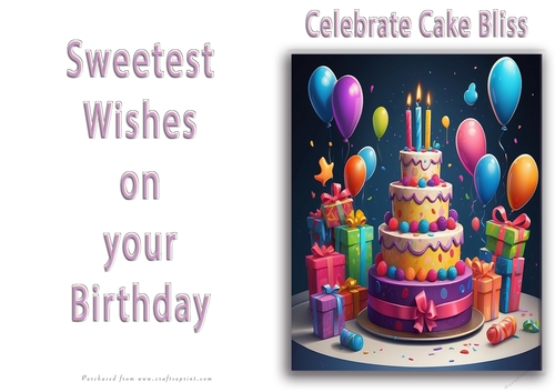 NCJP - A Birthday Fantasy Cake