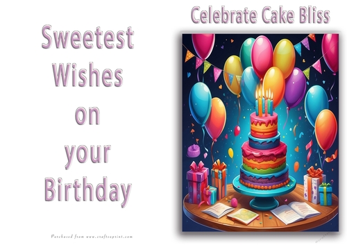NCJP - A Birthday Fantasy Cake