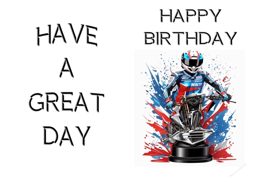 NCJP - A Birthday Card Motorcycle Trophies