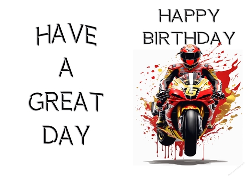 NCJP - A Birthday Card Motorcycle Trophies