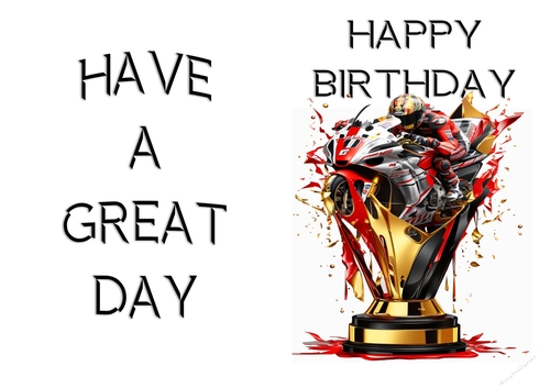 NCJP - A Birthday Card Motorcycle Trophies