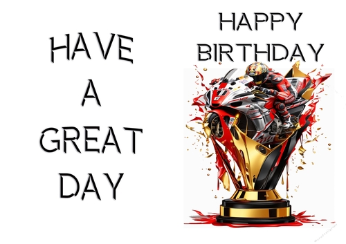 NCJP - A Birthday Card Motorcycle Trophies