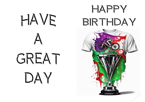NCJP - A Birthday Card Motorcycle Trophies
