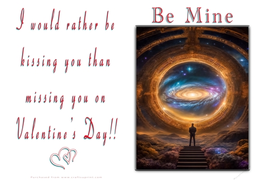 NCJP Valentines Day Card - Cosmic World