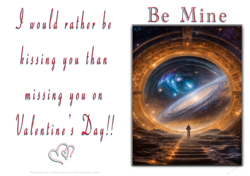 NCJP Valentines Day Card - Cosmic World