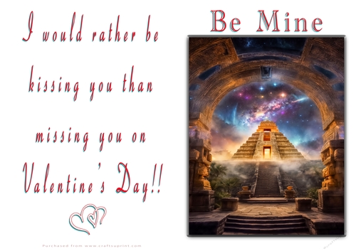 NCJP Valentines Day Card - Cosmic World