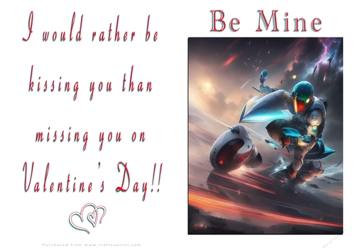 NCJP Valentines Day Card - Motorcycle Love