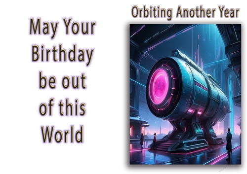 NCJP Birthday Card Orbiting