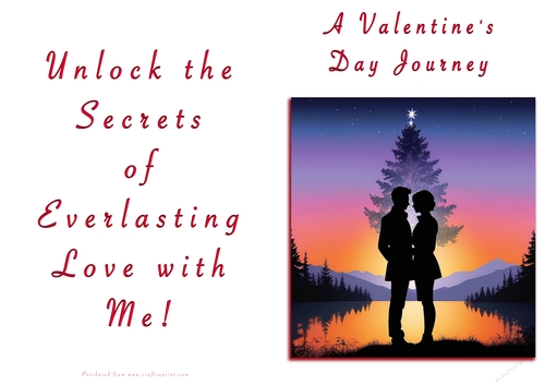 NCJP Valentines Day Card - Couples Silhouette