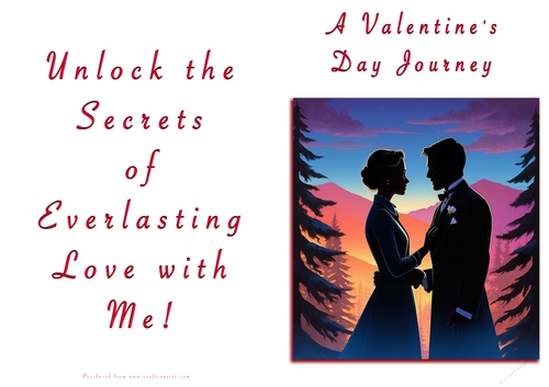 NCJP Valentines Day Card - Couples Silhouette