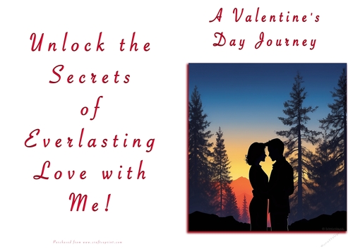 NCJP Valentines Day Card - Couples Silhouette