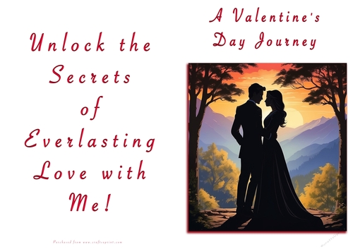 NCJP Valentines Day Card - Couples Silhouette