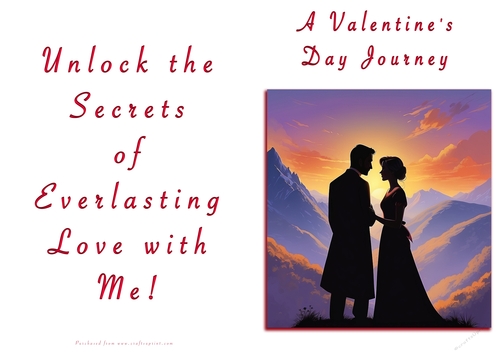 NCJP Valentines Day Card - Couples Silhouette