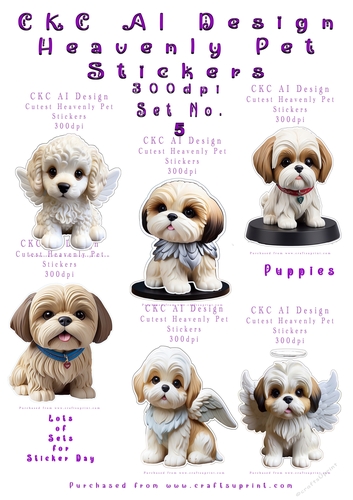 Heavenly Pets Stickers - No 5