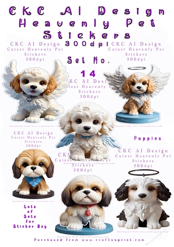 Heavenly Pets Stickers - No 14