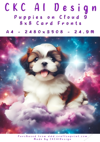 Puppies on Cloud Nine