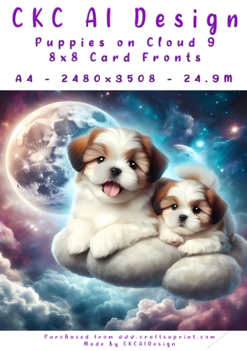 Puppies on Cloud Nine