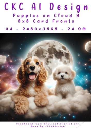 Puppies on Cloud Nine