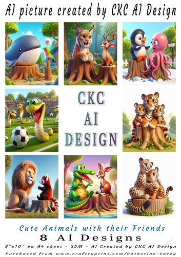 Cute Wild Animals Playing with their Friends