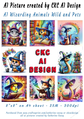 AI Wizarding Animals Wild and Pets ckcaid469