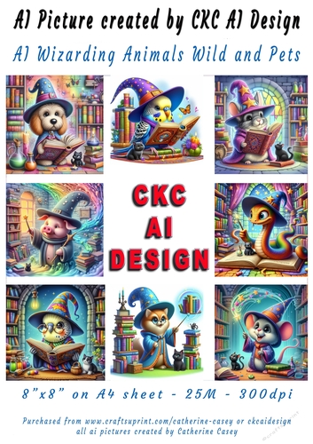 AI Wizarding Animals Wild and Pets ckcaid471