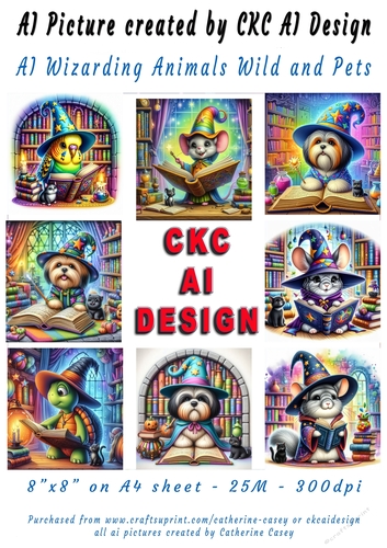 AI Wizarding Animals Wild and Pets ckcaid472