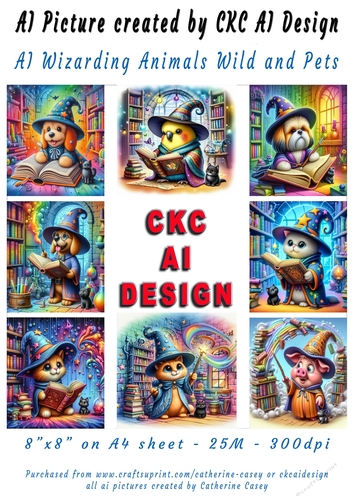 AI Wizarding Animals Wild and Pets ckcaid474