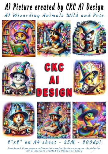 AI Wizarding Animals Wild and Pets ckcaid475