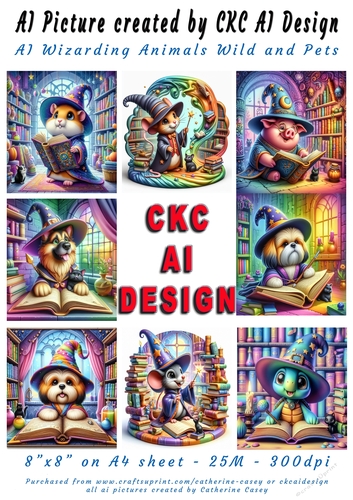 AI Wizarding Animals Wild and Pets ckcaid476