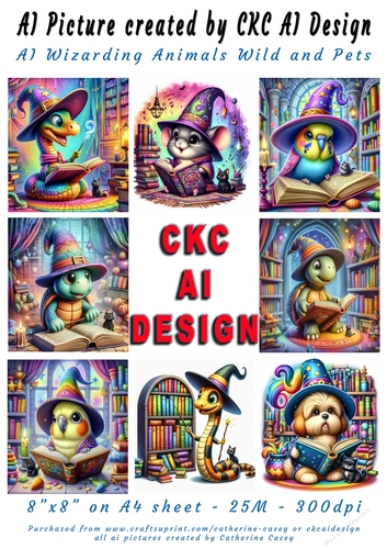 AI Wizarding Animals Wild and Pets ckcaid477