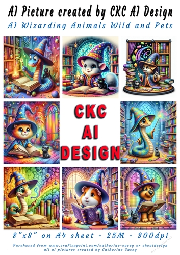 AI Wizarding Animals Wild and Pets ckcaid478