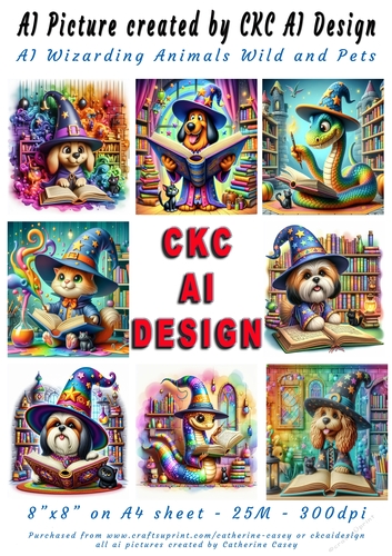 AI Wizarding Animals Wild and Pets ckcaid482
